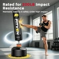 thumbnail image 6 of UPGO Freestanding Punching Bag with Boxing Gloves Heavy Boxing Bag with Suction Cup Base - Men Stand Kickboxing Bag, 6 of 10