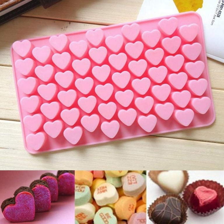 Heart Shape Silicone Molds Non-stick Chocolate Candy Molds