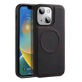 thumbnail image 1 of Magnetic Leather Case Compatible With Iphone 14 Pro Max/14 Pro, Pu Leather Slim Non-slip Shockproof Cover, 1 of 5