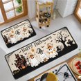 thumbnail image 4 of Popular Home Essentials, 2 Piece Halloween Kitchen Decor Rugs Set Cute Kitchen Rugs and Mats Non Washable Absorbent Kitchen Accessories Decoration Floor Mats 15.7x23.6+15.7x47, 4 of 9