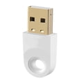 thumbnail image 1 of USB BT Adapter, Widely  BT Transmitter Compact Portable Mini  for Car White, 1 of 8