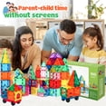 thumbnail image 3 of 120pcs Magnetic Tiles for Kids,Educational Magnetic Building Blocks for Boys Girls, STEM Preschool Kindergarten Learning Toys, 3 of 9
