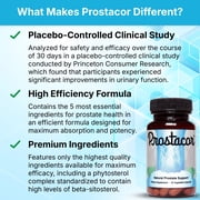 Prostacor - Natural Prostate Support Supplement - Non-GMO, Vegan, Gluten-Free