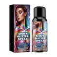 Eelhope Color Glitter Spray Party Hair Body Spray Highlight Glitter