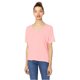 thumbnail image 2 of Lucky Brand - Camiseta básica con detalle de costuras para mujer, rosa, grande Lucky Brand  Camiseta básica, 2 of 2