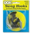 thumbnail image 2 of OOK 50343 Swag Hooks with Hardware, Black, 2-Count, 2 of 2