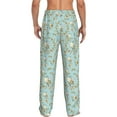 thumbnail image 3 of Balery Cute Honeybees print Men's Pajama Pants,Ultra Lightweight Pjs,Lounge Pant-Medium, 3 of 9