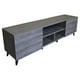 thumbnail image 3 of Mueble para TV Hogare 80' Gris Storm Minimalista Europa, 3 of 11