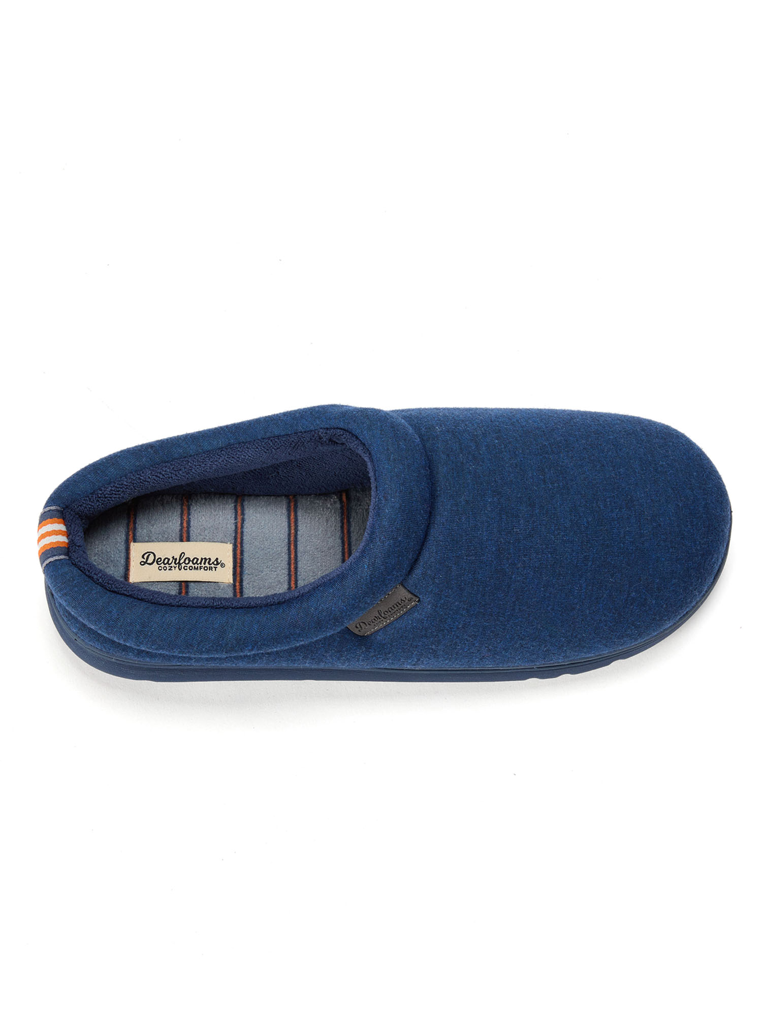 Dearfoams Cozy Comfort Men's Jersey Clog Slippers photo 5