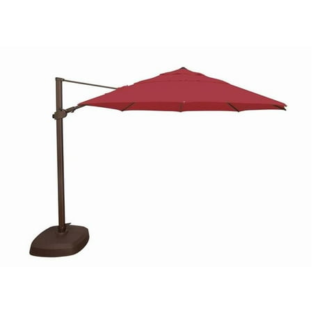 Simplyshade Ssag25r 00d D2412 11 5 Ft Fiji Octagon Simplyshade Ssag25r 00d D2412 11 5 Ft Fiji Octagon Cantilever Solefin Umbrella 2412 Really Red