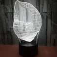 thumbnail image 3 of LINLIN 3D Illusion llamp LED Night Light with 7 Colors Flashing & Touch Switch USB Powered Bedroom Desk Lamp for Kids Gifts Home Decoration, 3 of 7