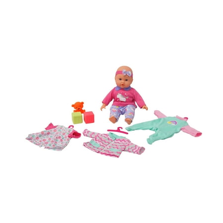 UPC: 0093905172309 | Dream Collection 14 My Lil Wardrobe Baby Doll Set Children 3 Years and up