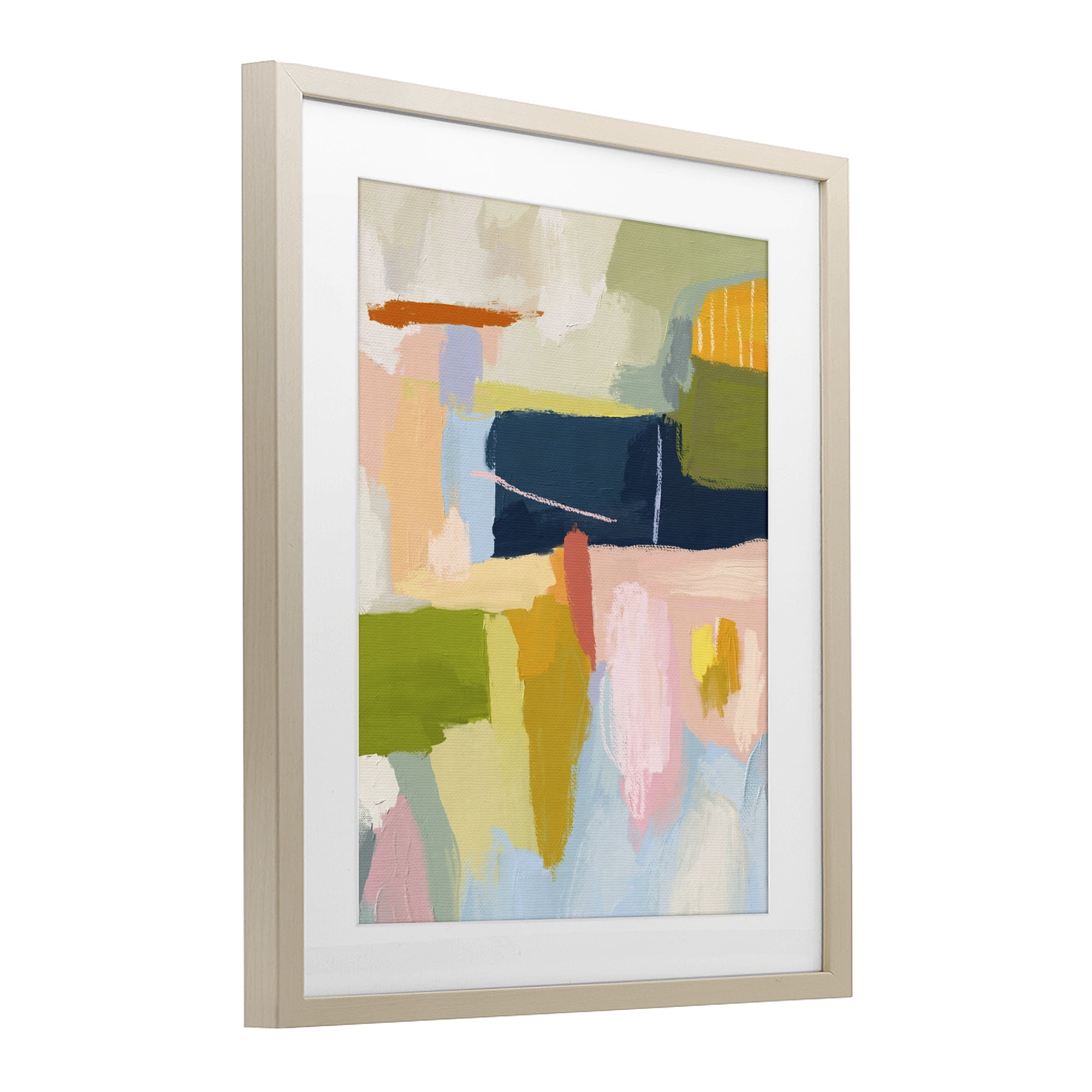 Stupell Industries Pastel Wonder Smattering Birch Framed Print Under Glass, design by Lisa Nohren
