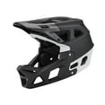 thumbnail image 1 of Casco de bicicleta unisex para uso diario, cómodo y seguro, casco integral para bicicleta. Negro Blanco M, 1 of 9