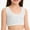 Green, variant on Teen Girls 9-13 Cotton Wireless Training Bra Bralette Cotton Spaghetti Strap Camisole School Daily Wear Soft Comfortable Airy Bra Light Blue 11-12 Years