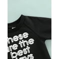 thumbnail image 5 of Bagilaanoe Newborn Baby Girls Boys Sweatshirts Letter Print Long Sleeve Pullovers 3M 6M 12M18M 24M Spring Autumn Casual Tops, 5 of 8