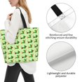 thumbnail image 3 of Balery dogs St Patrick's Day Bolsa Tote Estilo Estético con Cremalleras, Bolsa de Hombro, Bolsa de Compras Grande y Plegable, 3 of 8