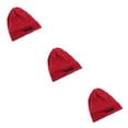thumbnail image 2 of Sombreros Qarigey Gorro de invierno Turbantes Unisex Cancer Forrado vino rojo, 2 of 6