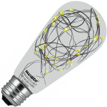 

Sunlite 81192 - 1.5 watt 100-260 volt ST64 Medium Screw Base Micro String Light LED Filament