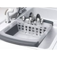 thumbnail image 2 of Progressive International Dish Drainer CDD-20GY Prepworks; Fits In RV Sink; With Drainer Tray; White/Gray; Plastic; With Extendable Hand/Collapsible Utensil Holder, 2 of 2