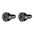 thumbnail image 1 of Tholdsy de coche de plástico portátil extraíble 12-24V 4 puertos USB antideslizante carga rápida elegante teléfono móvil adaptador de Negro 2piezas, 1 of 6