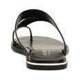 thumbnail image 3 of Alfani Womens Freddee Leather Open Toe Flats, 3 of 3