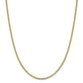 thumbnail image 6 of 14K Yellow Gold 2.4mm Flat Anchor Chain 24 Inch, 6 of 6