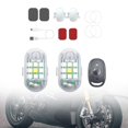 thumbnail image 2 of Almencla 2 Pieces LED Strobe Lights Anti Collision Light for Aircraft Motorcycle, 2 of 6