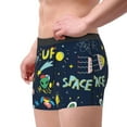 thumbnail image 4 of Naloa Funny Spaceships Print Mens Underwear - Boxers for Men, Classic Briefs for Men, 4 of 9