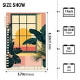 thumbnail image 2 of FORMRS 1-Subject Spiral Notebook 8" x 5" College Ruled 60 Refillable Sheet A5 Hard Cover, Pink Sunset, 2 of 7