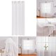 thumbnail image 5 of Ventana transparente blanca Material respetuoso con el medio ambiente Cómodo Artesanía exquisita Cortina transparente para balcón Puerta de la , 100cmx130cm C-100cmx130 cm Yotijar Ventana de gasa transparente, 5 of 10