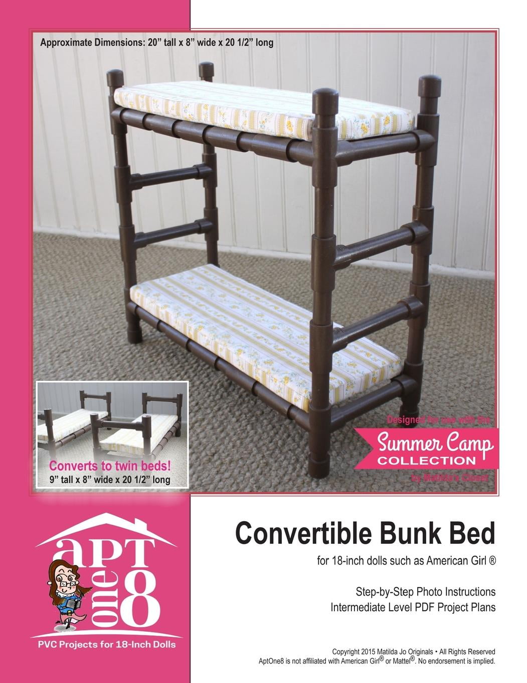 Aptone8 Pvc Project Patterns By Matilda, 20 Inch Doll Bunk Beds