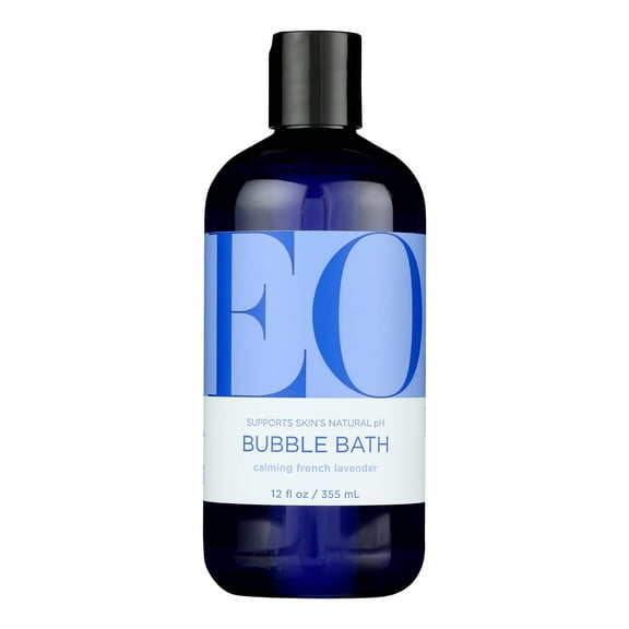EO Products Bubble Bath French Lavender, 12 Fl Oz