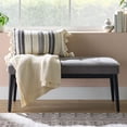 thumbnail image 3 of Better Homes & Gardens Colton 44" Upholstered Accent Bench, Gray, 3 of 13