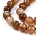 thumbnail image 2 of Natural Agate Beads Strands Dyed Faceted Round Camel 6mm Hole: 1mm, 2 of 3