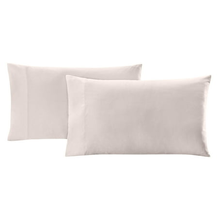Soft & Silky 500 Thread Count 100% Cotton Is Cool & Smooth  2 Queen Pillow Cases Fits Standard & Queen Pillows (Taupe) Enjoy a comfortable night’s sleep with the 100% cotton Standard/Queen Pillowcases that will keep you cool in summers. Look at the product details of 500 TC solid pillowcase: 2-piece luxe solid pillowcases that measure 21  W x 32  L to fit standard and queen-size pillows. The pillowcase could also be matched with Full  Queen  Twin  and Twin XL sheet sets  duvet covers  and bedspreads for a stunning experience. The 500 thread count solid pillowcases are durable and breathable for a comfortable sleeping experience The premium linen collection is made from 100% extra long staple cotton fiber yarns with a sateen weave for a silky touch  and cooling in summer. The 500 TC solid pillow shams are easy to care for  machine washable  and when promptly removed from washer and dryer they are almost wrinkle less. Our pillowcase pair match perfectly with 500 thread count sheet sets  so you can order them separately for additional pillows on your bed. Indulge in the super soft standard/queen pillowcase for upgradation to modern and elegant living.