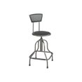 thumbnail image 1 of Safco Diesel Base Haute avec Dossier - Chaise - Pivotante - Acier - Étain, 1 of 2