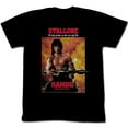 thumbnail image 2 of Rambo Part II Black Adult T-Shirt, 2 of 3