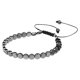 thumbnail image 2 of Pulsera magnética de piedra biliar negra, piedra energética para la salud, pulsera tejida retro, 2 of 4