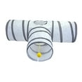 thumbnail image 3 of Tubo plegable de túnel para gatos de 3 vías con pelota de juego, juego de agilidad, túnel portátil resistente para mascotas, juguetes para gatos,, 3 of 8