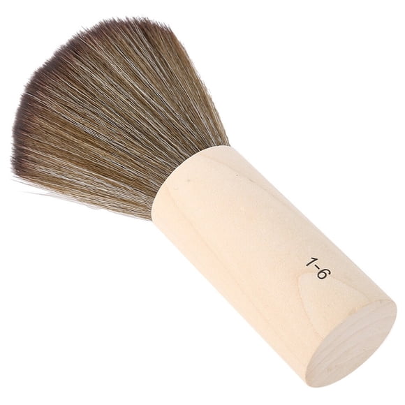 Barber Cleaning Hairbrush Soft Hair Sweep Brush Neck Face Duster Hairdressing Brush Hair Stylin