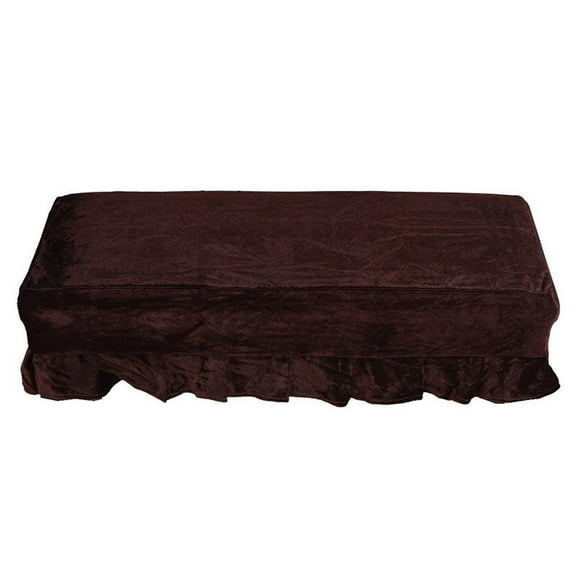 1 * Piano bench cover-Brown