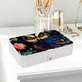 thumbnail image 6 of Owt Portable PU Leather Jewelry Organizer with Removable Compartment, Storage Box, Necklace Holder, and Travel Organizer, 6 of 6