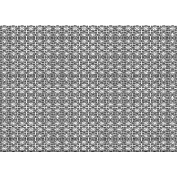 Ahgly Company Indoor Rectangle Patterned Silver Gray Area Rugs, 8' x 10'