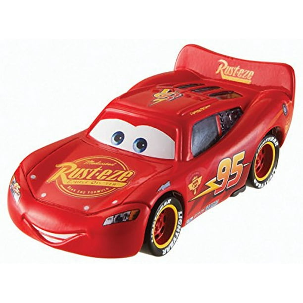 Lit voiture Cars lumineux, lit enfant Flash McQueen Disney pas cher