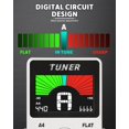 thumbnail image 4 of STRICH Guitar Tuner Pedal with Large Color Screen, Precision Chromatic Drop Tuning, 430-450Hz A4 for Electric Guitar, Tr, 4 of 9