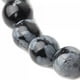 thumbnail image 4 of Obsidian Runde Lose Perlen Strang 8mm / 15, 4 of 4