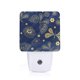 thumbnail image 1 of Fotbe Vintage Golden Butterfly Luz Nocturna LED, Luz de Noche con Sensor de Luz Natural de Anochecer a Amanecer, Se Enchufa a la Pared, Blanco Cálido 0.5W-EU, 1 of 7
