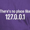 thumbnail image 3 of CafePress - There's No Place Like 127.0.0.1 Dark T Shirt - Men's Classic Graphic Cotton T-Shirt, 3 of 4