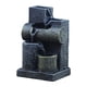 thumbnail image 1 of Fuente de mesa Cascada de fuente de de interior de rocalla pequeña, relajación de artesanías, USB Feng Shui, estatua de resina para decoración de Fanmusic Fuente de mesa, 1 of 7